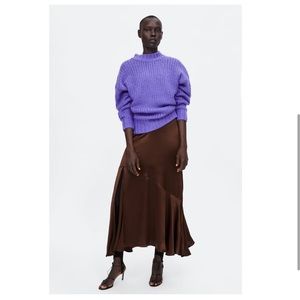 Zara Lavender Oversized Knit Sweater!!!